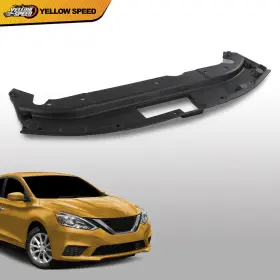 Yew75974 Yellowspeed Fit For 16-19 Nissan Sentra Car Front Upper Radiator Support Cover Sight Shield