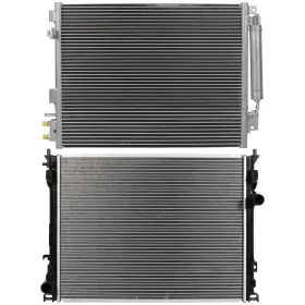 13083564 Youthighparts Front Radiator And Condenser Cooling Kit For 06-2009 Chrysler 300 Dodge Charger