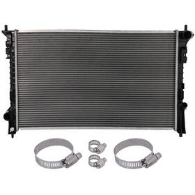 Youthighparts 13083795 Radiator With Universal Oil Hose Clamps Kit For 2007-2014 Ford Edge Cu2937