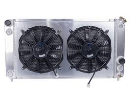 Zap Performance Ssrad0183 4 Row Full Aluminum Radiator Shroud Fan For 1996-2005 Chevy Blazer S10 4.3l V6