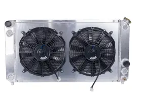 Ssrad0183 Zap Performance 4 Row Full Aluminum Radiator Shroud Fan For 1996-2005 Chevy Blazer S10 4.3l V6