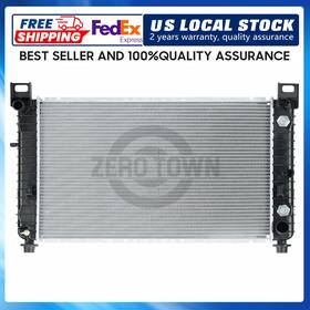 Zero Town F09dg25215 28 Inch Radiator For 99-06 Chevy Silverado1500 Suburban Tahoe Gmc Sierra1500 Cu2334