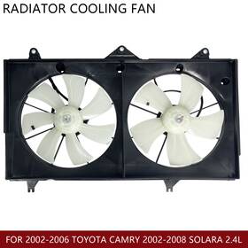 Zh4617 620531 New Radiator Cooling Fan For 2002-2006 02 Toyota Camry 2002-2008 Solara 2.4l