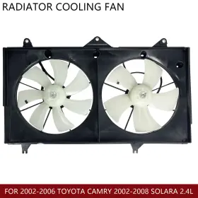 620531 Zh4617 New Radiator Cooling Fan For 2002-2006 02 Toyota Camry 2002-2008 Solara 2.4l
