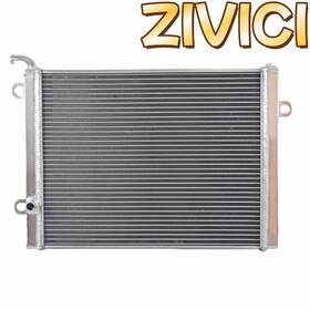 Zivici 80293ndp For 2009-15 Cadillac Cts-v High Performance Dual Pass Heat Exchanger Intercooler