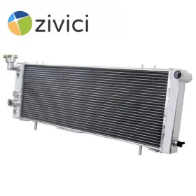 An57237-2 Zivici 3 Row Aluminum Radiator For 1991-2001 Jeep Cherokee Xj Comanche 2.5l L4 4.0l L6