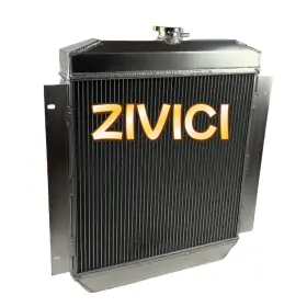 Cc54b Zivici For 1954 Mercury Monterey Custom 4.2l V8 Engine 3 Row Aluminum Radiator