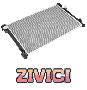 13670 Zivici Es250 Es350 Radiator For 2019-2024 Toyota Avalon Camry Rav4 Lexus Es250/350 Nx250/350