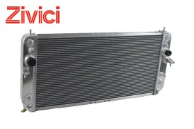 Kks2369 Zivici Polished Radiator For 2000 Cadillac Deville Dhs Dts 4.6 281cu V8 Cu2369