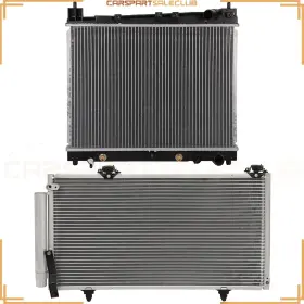 10789475 Zonemotive Radiator&ac Condenser Kit For 2005-06 Scion Xa/xb Base Hatchback /wagon 1.5l L4