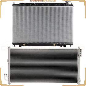 Zonemotive 10789532 Radiator And Ac Condenser Cooling Kit For 2003-2007 Nissan Murano 3.5l 3498cc V6