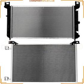 Zonemotive 10789543 For 2004-2012 Chevy Tahoe 5.3l V8 Aluminum Radiator And Ac Condenser Cooling Kit
