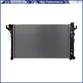 Zonemotive 13490184 For 1998 1999 2000 2001 Dodge Ram 1500 2500 3500 5.9l 1pcs Of Aluminum Radiator