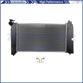 13502478 Zonemotive For Toyota Corolla Pontiac Vibe 2003 2004 2005-2008 Aluminum Radiator
