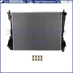 Zonemotive 13502491 For 2005-2014 Ford Mustang 3.7l 4.0l 4.6l 5.0l V6 V8 Aluminum Radiator Cu2789
