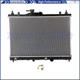 13502521 Zonemotive For 2007 2008 2009 2010 2011 Nissan Versa 1.8l L4 Aluminum Radiator Cu2981