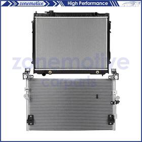 Zonemotive 13533028 For 1998-2004 Toyota Tacoma Aluminum Radiator And Ac Condenser Cooling Kit