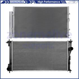 Zonemotive 13554946 For 2013 2014 2015 2016 Scion Fr-s Aluminum Radiator And Ac Condenser Cooling Kit