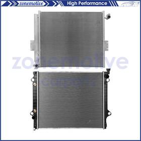 Zonemotive 13573268 For 2005-2011 Toyota Tacoma 2.7l Aluminum Radiator And Ac Condenser Cooling Kit