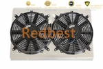 CC829 Alu Shroud 12''FAN For Chevy Corvette 84-90/C4 1982-02 S10 Blazer Radiator New. Price: $80.75.
