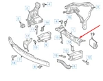 Mercedes Benz Class W212 Radiator Upper Part A2126201100 2015 10-15 No Duty New. Price: $117.02.