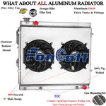3ROW Aluminum Radiator+shroud Fan Fit 2000-06 03 Toyota Tundra SR5 Limited 4.7L. New. Price: $279.00.