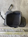 08-14 Oem Bmw Front Left Auxiliary Radiator W/shroud X5 Lci 35D 50I 7533477 E70 Used. Price: $120.00.