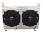Aluminum Shroud + Fans For 2002-09 Gmc Envoy/chevy Trailblazer 4.2L V6 New. Price: $1025.00.