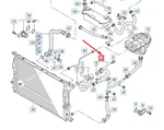 Audi A6 C7 Left Coolant Pipe 059121071CR New. Price: $82.01.