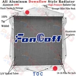 Row Radiator Fits 1943-48 Chevy Sedan Couple Bl Dr Dj Bg Base V8 Conversion New. Price: $139.00.