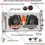 Row Radiator Shroud Fan For Buick Lesabre Pontiac Bonneville 3.8L V6 2000-2005 New. Price: $259.00.