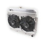 3 Rows Core Performance Aluminum Cooling Radiator With Fan SHROUD(2X12 Inches... New. Price: $301.13.