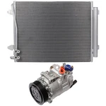 Condenser & Compressor For 2009 2010 2011 2012 2013 Volkswagen Cc New. Price: $216.39.