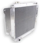 Row Aluminum Radiator For 1987-2006 Jeep Wrangler/tj/yj/lj/se/sport 2.4L-4.2L New. Price: $185.00.