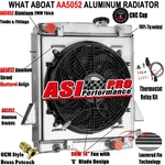 Asi 4ROW Aluminum Radiator+shroud Fan+relay For 69-74 Triumph TR6 TR250,2.5L Mt New. Price: $359.00.