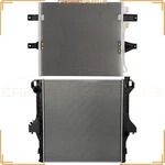 Aluminum Radiator&condenser Cooling Kit Fits 2003-2007 Dodge Ram 2500 3500 5.9L New. Price: $203.20.