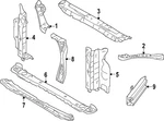 Genuine Subaru Upper Tie 53029FN02A9P New. Price: $74.04.