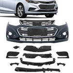 Front Bumper Cover Assembly Grille Kit For 2016 2017 2018 Chevy Cruze 13PCS New. Price: $255.00.