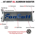 Row Aluminum Radiator For 1991-2001 Jeep Cherokee Xj 2.5L L4 4.0L L6 CC1193 New. Price: $199.00.