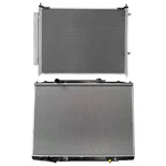 Aluminum Radiator & Ac Condenser Cooling Kit For Honda Ridgeline 3.5L 2009-2013 New. Price: $145.49.