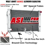 Aluminum Radiator + Condenser Combo For 2010 2020 Nissan 370Z 2007-15 Infiniti New. Price: $192.99.