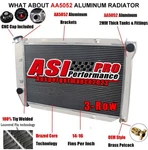 Row Radiator 71-73 Ford Galaxie Mustang Lincoln Mercury Cougar 5.8L V8 Asi New. Price: $159.00.