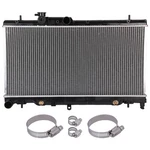 Radiator With Universal Oil Hose Clamps Kit For 2003-2004 Subaru Baja Legacy New. Price: $62.89.