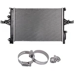 Radiator With Universal Oil Hose Clamps Kit For Volvo V70 2001-07 S80 1999-2006 New. Price: $68.18.