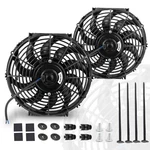 Inch Black Universal Electric Radiator Slim Fan 12V 80W High Perfor New. Price: $53.99.