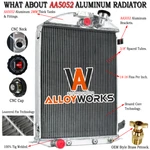 1930 1931 Ford Model V8 Conversion 4 Core Aluminum Radiator Alloy New. Price: $259.00.