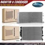 New Radiator & Ac Condenser Cooling Kit Ford Fusion 13-19 Lincoln Mkz 13-18. Price: $172.99.