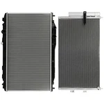 Aluminum Radiator & Condenser Cooling Kit For 2006-2011 Honda Civic New. Price: $102.69.
