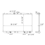 RAD13116 New Replacement Radiator Fits 2010-2015 Lexus RX350. Price: $120.00.