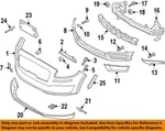 Ford Oem 19-23 Corsair Bumper Components-side Mount Bolt W716577S442 New. Price: $16.99.